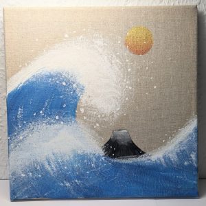 Original Acrylbild "Welle"