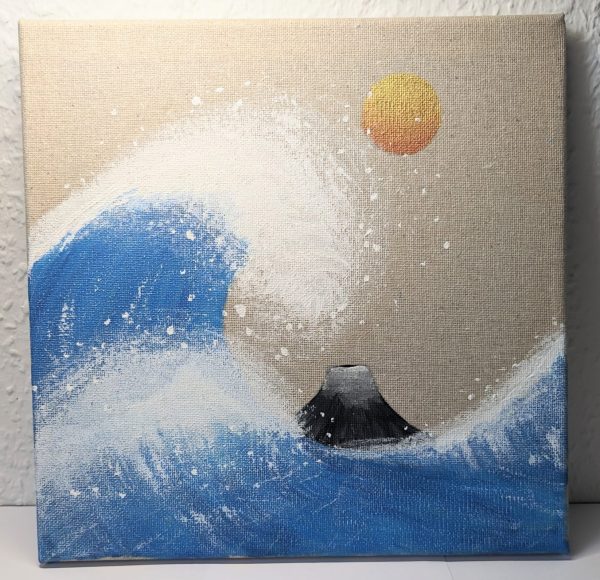 Original Acrylbild "Welle"