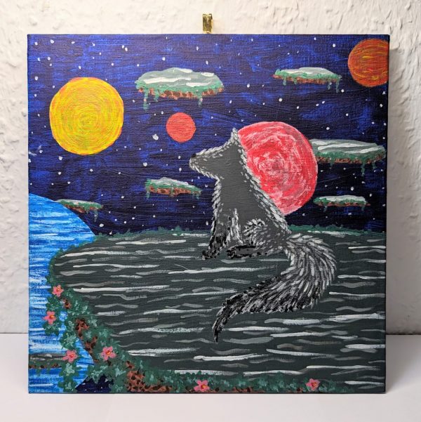 Original Acrylgemälde "Fantasie"
