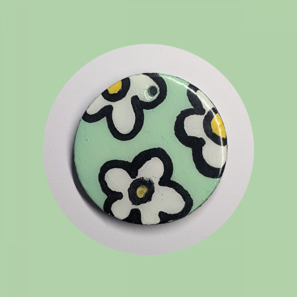 Anhänger "Blume, grün" - Image 2