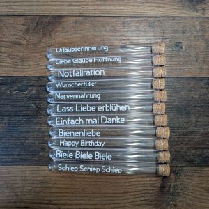 Reagenzglas mit Korken
