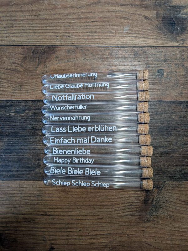 Reagenzglas mit Korken