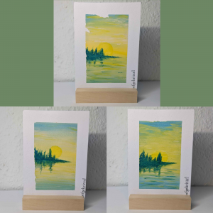 Postkarte Himmel&See