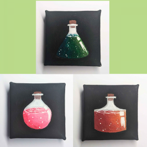 Original Acrylgemälde "Tränke"