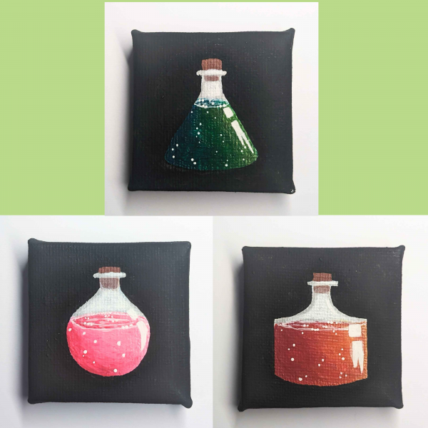 Original Acrylgemälde "Tränke"