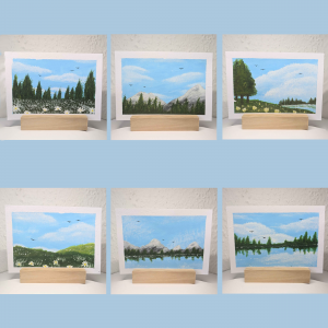 Postkarte Landschaft