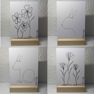 Postkarten-Set Ostern